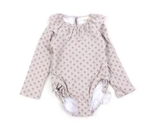 Lil Atelier violet ice blomstret badedragt